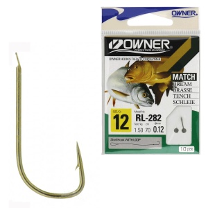 Carlige Legate Owner RL-282 No.14 70cm 0,14mm - Img 1