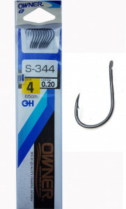 Carlige Legate Owner S-344 No.4 65cm 0,20mm