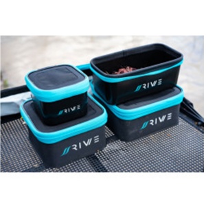 Cutie Eva Rive 2.8l 24x12x10cm cu Capac plasa Air Flow pentru momeala - Img 2