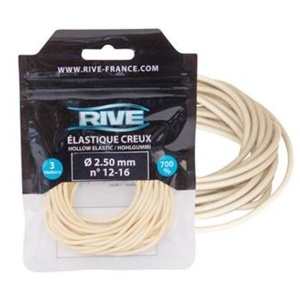 Elastic Rive Creux - 2.50mm x 3m Alb
