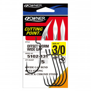 Jig Owner 5102 No.1/0 Offset Worm Wide Gap - Img 3
