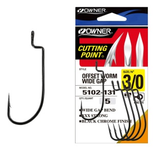 Jig Owner 5102 No.4/0 Offset Worm Wide Gap - Img 1