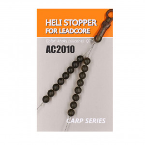Orange Heli Stoper pentru Leadcore 16buc