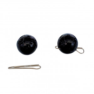 Plumbi Cheburashka Konger Negru 28gr cu Agrafa Detasabila 5buc
