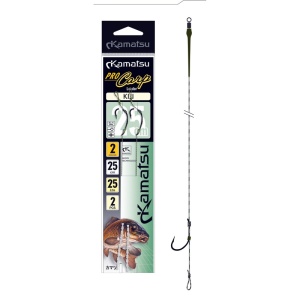Rig Crap Kamatsu Pro Carp Kiji No.1 25cm 25lbs 2buc/plic