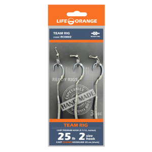 Rig Crap Team Rig 04 Orange Series 8 No.4 35lb 20cm 3buc