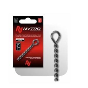 Spin Momeala Otel Nytro 8mm Twisted Method Bait Spike 10buc - Img 2