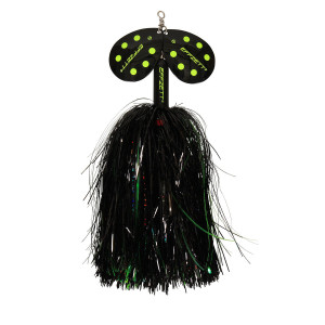 Spinner DAM Effzett Pike Rattlin #6 40gr Black Demon