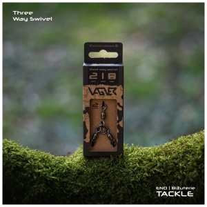 Trei Varteje Unghi Vagner No.1/0+5 180kg cu Inel Three Way Swivel 2buc/pac - Img 1