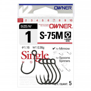 Carlig Owner S-75M No.1/0 Minnow - Img 4