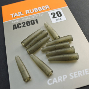 Con Tail Rubber Orange 20mm 10buc - Img 3