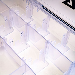 Cutie Waterproof Zeck L Spinnere+Bladed Jig Box WP