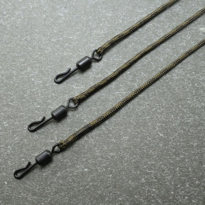 Loops Leadcore Orange cu Agrafa Quick Change 50cm 3buc - Img 2