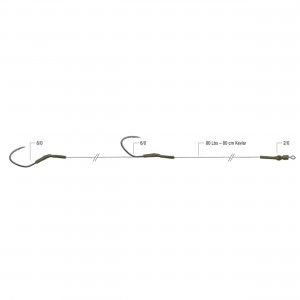 Montura Somn 75cm 36.3kg Konger Dread Cat® Underwater Floater Bait Animator 30gr Carlig 6/0 1buc