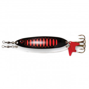 Oscilanta 32gr 95mm DAM Effzett Slim Standard Spoon Black Orange UV
