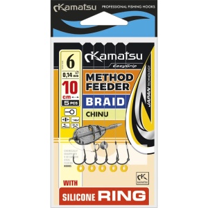 Rig Method Feeder pe Inel Silicon Kamatsu Chinu Fir Textil 10cm 5buc