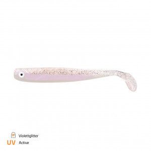 Shad Zeck ZANDER Gummi 16cm Violettglitter 2buc