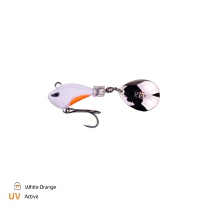 Spinnertail Zeck Mini Rogue Runner 5g White Orange