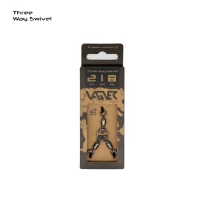 Trei Varteje Unghi Vagner No.1/0+5 180kg cu Inel Three Way Swivel 2buc/pac - Img 2
