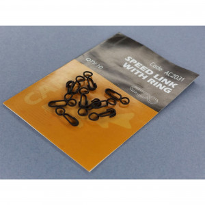 Agrafa Rapida Orange cu Inel Speed Link 1.5cm 10buc - Img 3
