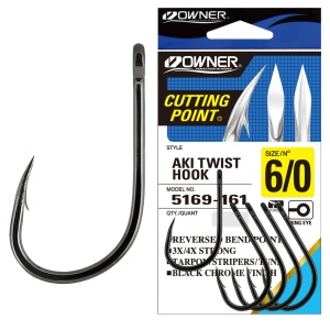 Carlig Owner 5169 Aki Twist Black Chrome