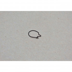 Clip Viermi Orange size S 1cm Maggot Clips 5buc - Img 2