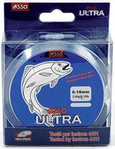 Fir Asso Ultra 0.20mm 8.20kg 100m Transparent
