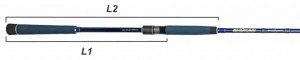 Lanseta Sakura Shukan Spin SHUS 902 M 2.74m 10-35gr Beach Special - Img 1