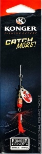 Lingura Rotativa Konger Devil Champion No.0 2.5gr 03 Red