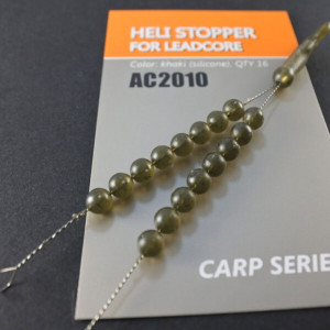 Orange Heli Stoper pentru Leadcore 16buc - Img 2