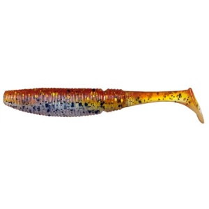 Shad Power Grub Konger 7.5cm Gold & Pepper 022 15buc/pac