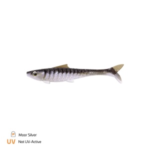 Shad Zeck Baby Rippler 12cm 11gr Moor Silver 3buc/pac