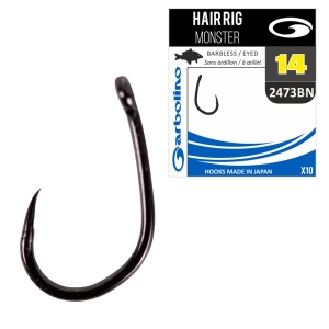 Carlig Garbolino Hair Rig Monster 2473 Barbless