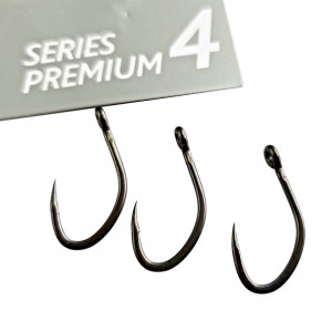 Carlig Orange no.4 Carp PTFE Coated Series Premium 4 8buc