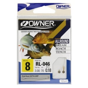 Carlige Legate Owner RL-046 No.12 70cm 0,14mm - Img 3
