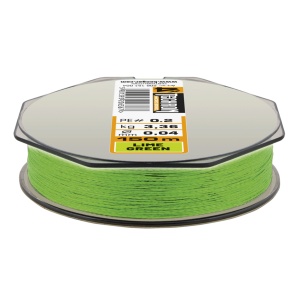 Fir Textil Kamatsu Techron Micro Braid X4 150m Lime Green - Img 3