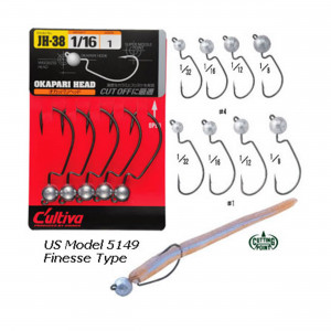 Jig Lestat Owner 5149 No.4 1/8Oz Ultra Head Finesse Type - Img 5