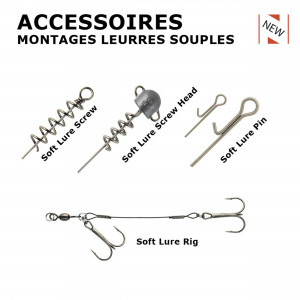 Spiral Sakura Soft Lure Pin - Img 2
