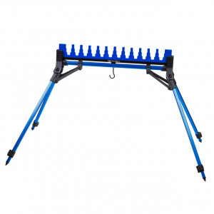 Suport Lansete Garbolino Kit Silver Base 12pozitii 4 Picioare XXL 70-100cm Anti-Vant