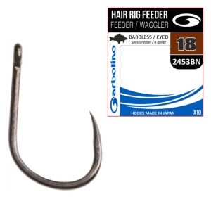 Carlig Garbolino Hair Rig Feeder 2453 Barbless