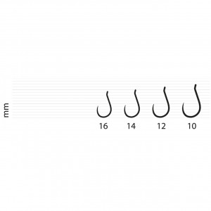 Carlig Konger Carplabs® Method Feeder Barbless No.16 Titanium Grey Ringed 6buc