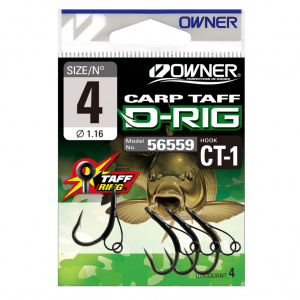 Carlig Owner No.4 Carp Taff D-Rig 56559 CT-1