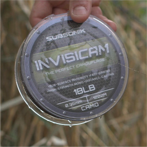 Fir Monofilament Sonik Subsonik 1200m Invisicam Verde-Maro-Negru