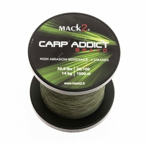 Fir Multifilament Mack2 Carp Addict 1000m Verde