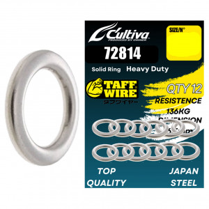 Inele Solide Cultiva Amaz 72814 Solid Ring Heavy Duty 12buc