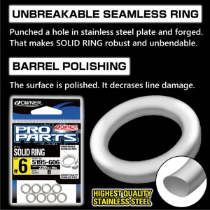 Inele Solide Otel Owner 5195 Solid Ring 8buc/pac - Img 5