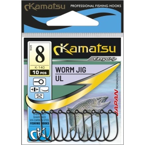 Micro Jig Kamatsu Worm Jig UL Barbless 10buc/pac