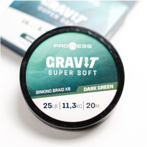 Multifilament Prowess Gravi-T X8 20m Super Soft Sinking Braid - Img 2
