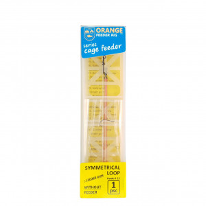 Rig Feeder Orange FR0098 Symmetrical Loop cu Feeder Gum 10lb Carlig no.12 - Img 2
