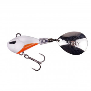 Spinnertail Zeck Rogue Runner 10gr White Orange